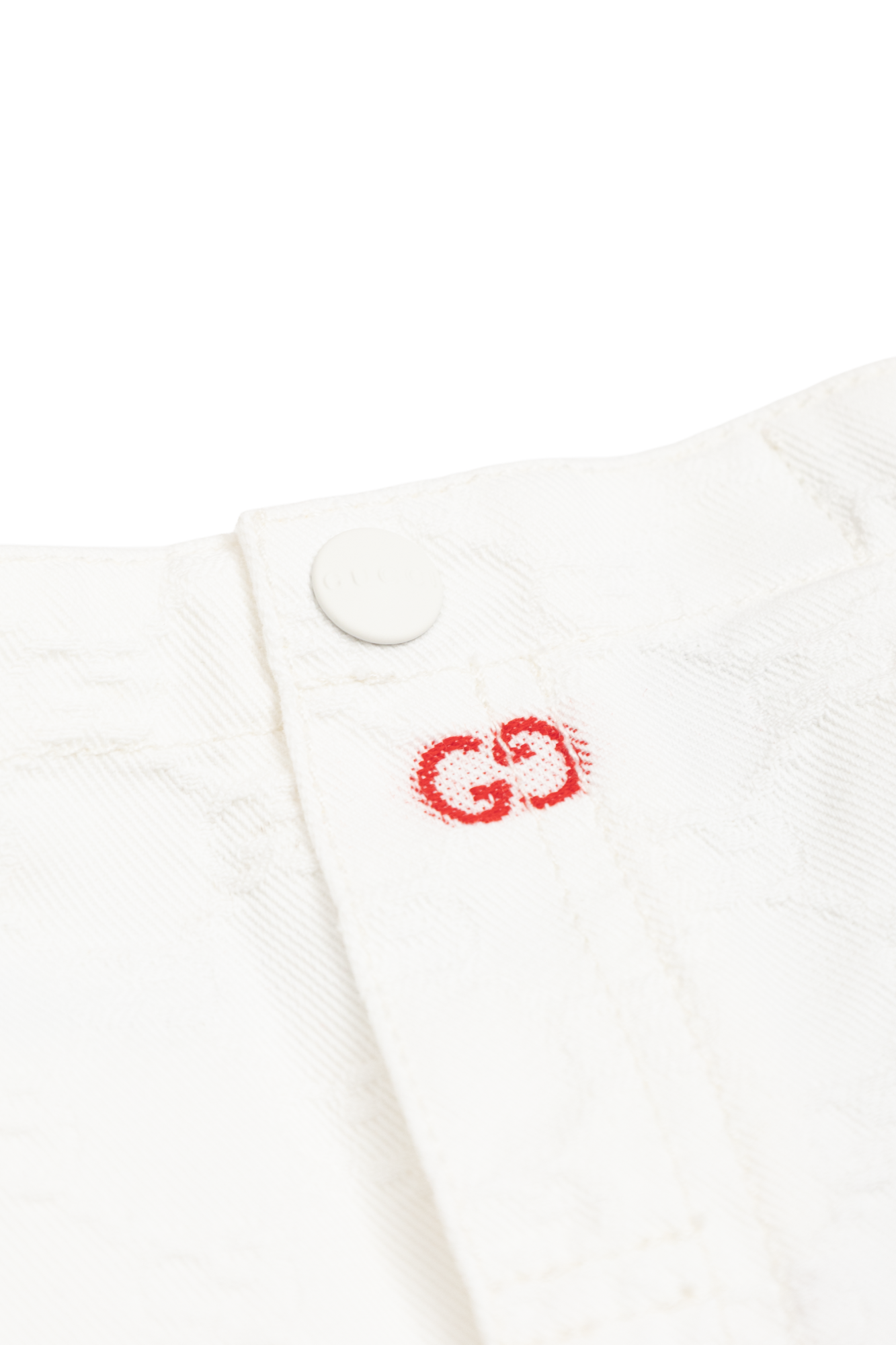 Gucci Kids Monogram denim shorts | Kids's | Vitkac